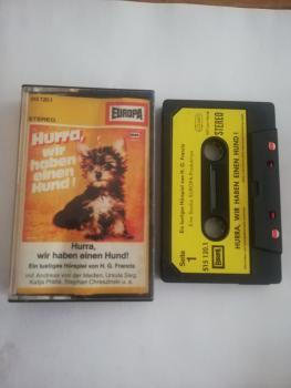 Hurra, wir haben einen Hund von  H.G.Francis Schwarz mit Gelben Aufkleber 515120.1 Europa